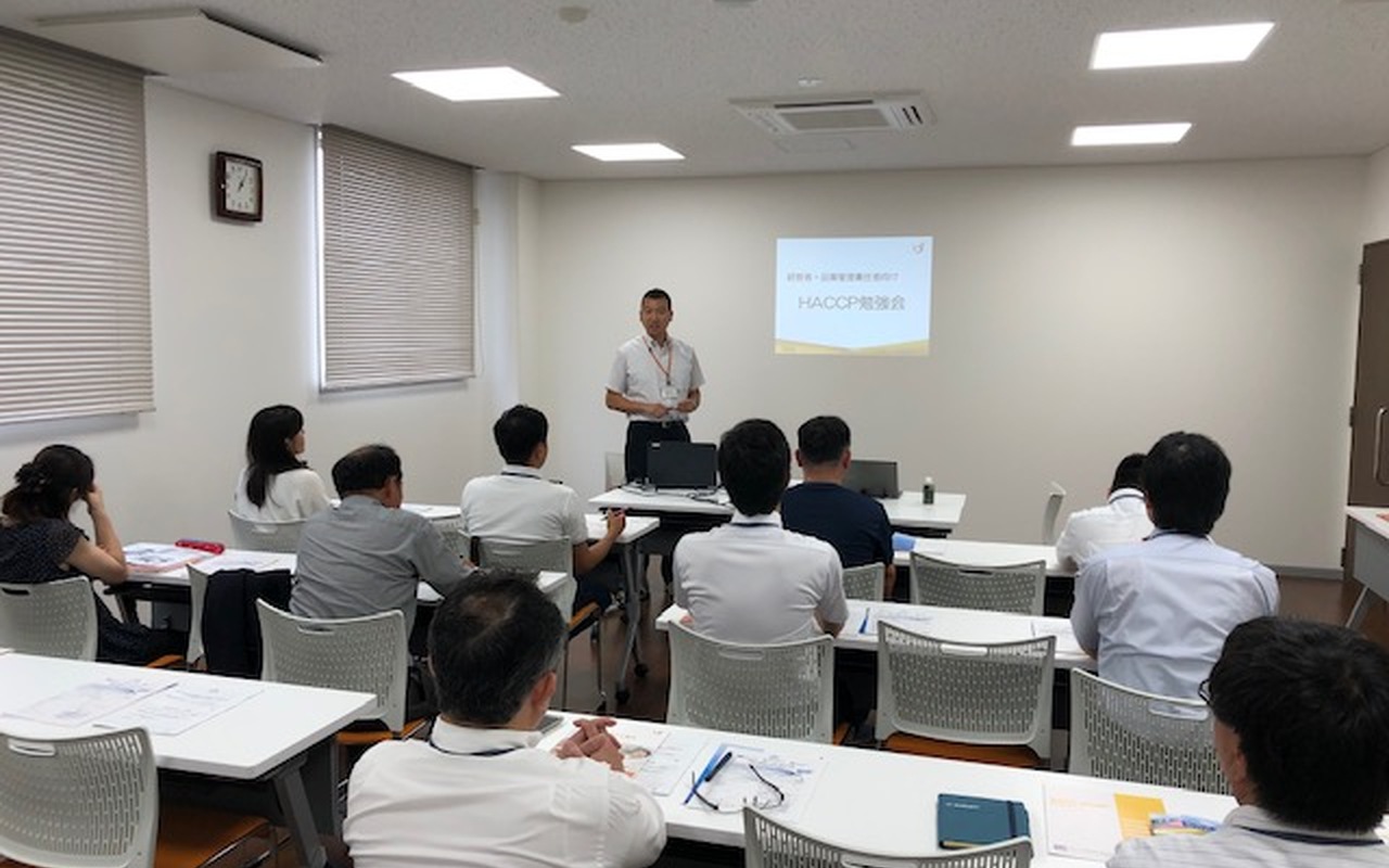 HACCP勉強会の様子